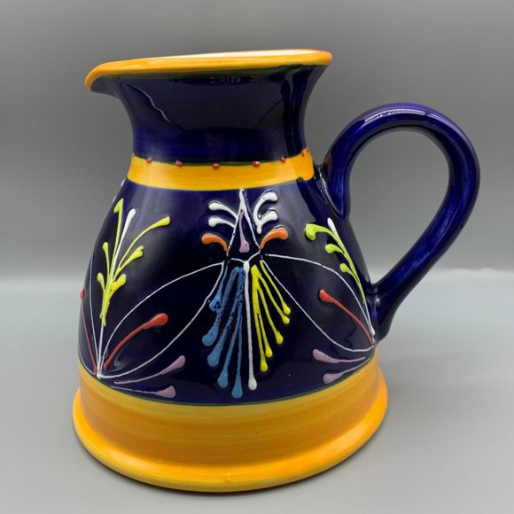 Ceramicas Anoru made in Spain Hand-Painted Picher - Picture 1 of 9